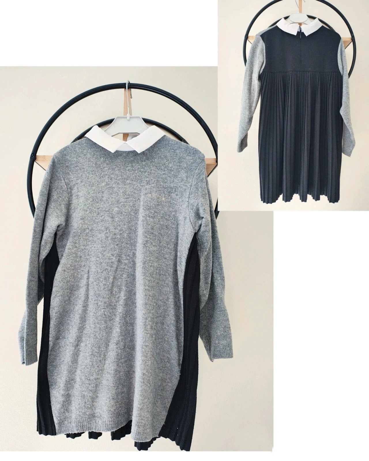 5 ans robe IKKS hivers bi matière